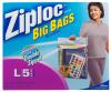 S C Johnson, Big Bag Large Flexible Zipper Bag (5-Count)